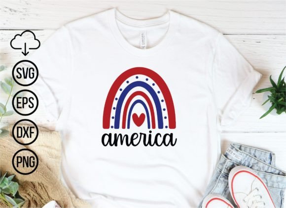 America, 4th July Embroidery Design: A Stitcher’s Look