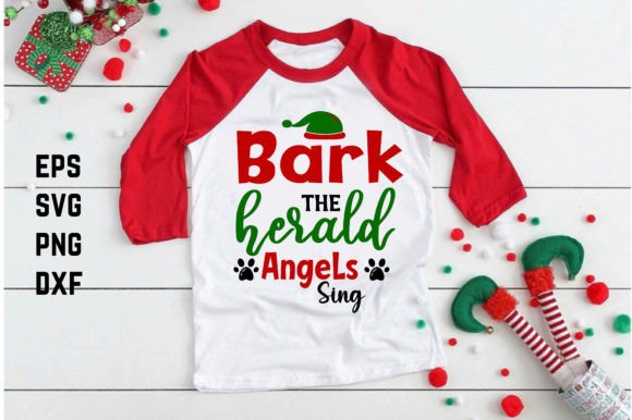 Bark the Herald Angels Sing Graphics for T-Shirt Designs