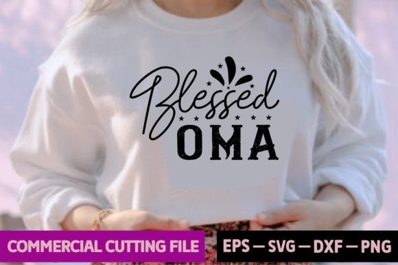 Blessed Oma Graphics for T-Shirt Designs: Brand Designer Review