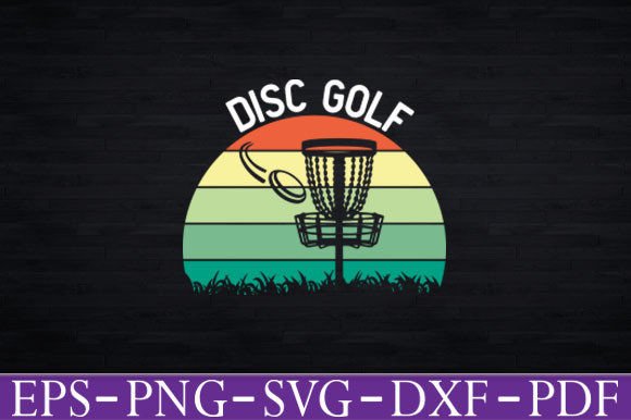 Funny Disc Golf Vintage Retro T-Shirt Designs & Graphics