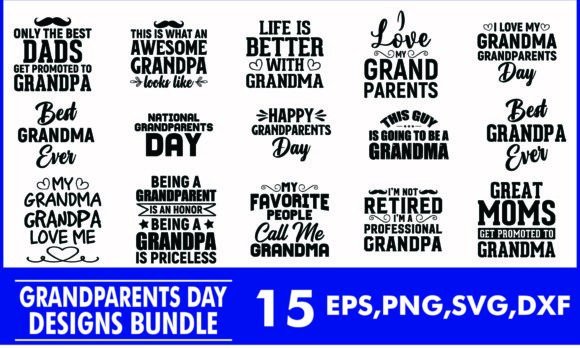 Grandparents Day T-Shirt Graphics & Design Bundle Review