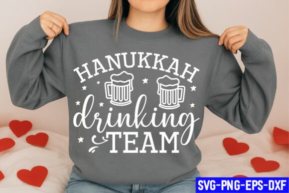 Hanukkah Drinking Team SVG