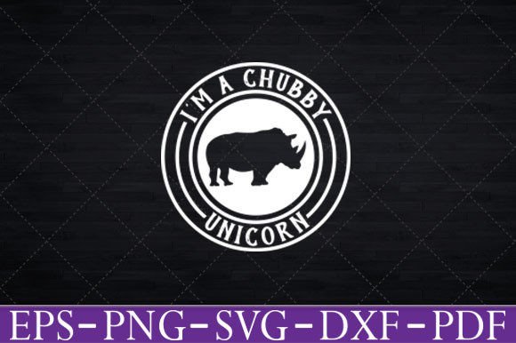 I’m a Chubby Unicorn Funny Cute T-Shirt