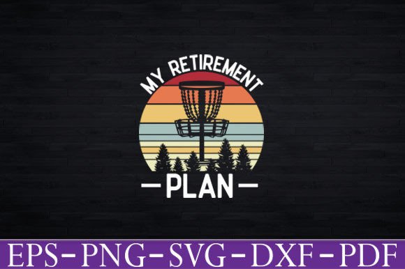 My Retirement Plan Golf Funny Graphic Tee Design