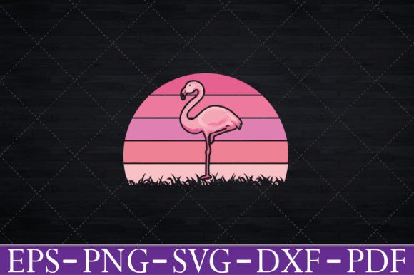 Pink Flamingo Vintage Graphics & T-Shirt Designs Review