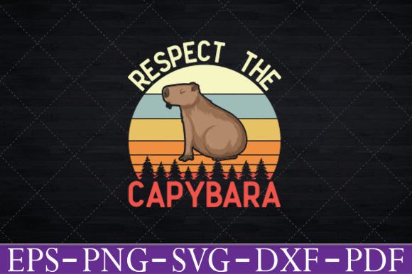 Respect the Capybara Funny Capibara: Graphics & T-Shirt Designs Review
