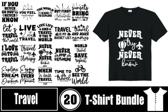 Travel T-Shirt Bundle: Graphics & T-Shirt Designs Review