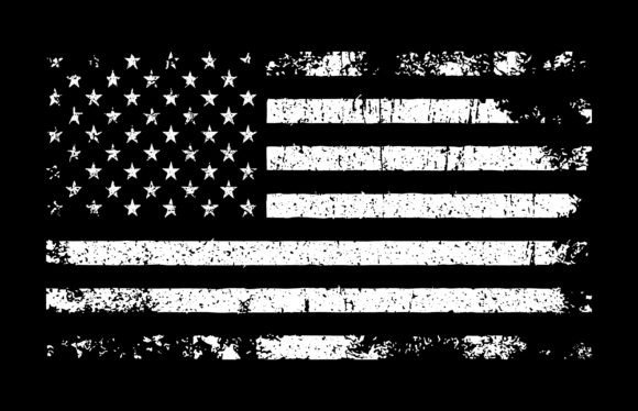 USA Distressed Flag Graphics for T-Shirt Designs
