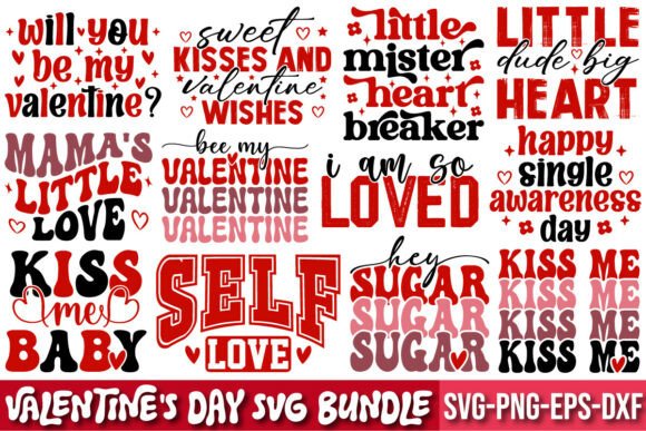 Valentine SVG Graphics & T-Shirt Designs Vol. 2