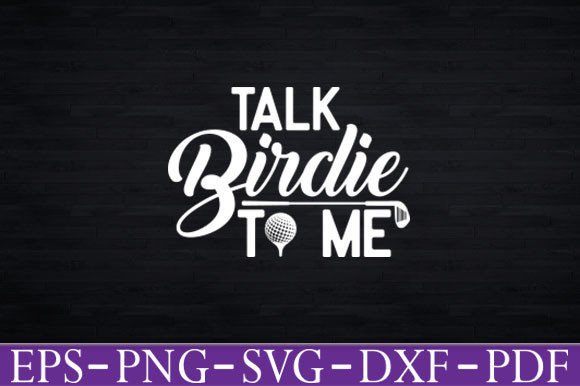 Vintage Golf Birdie Pun Graphics & T-Shirt Designs