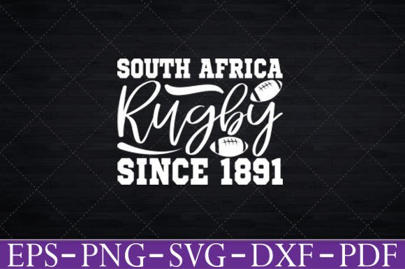 Vintage South Africa Rugby Graphics for T-Shirt Designs